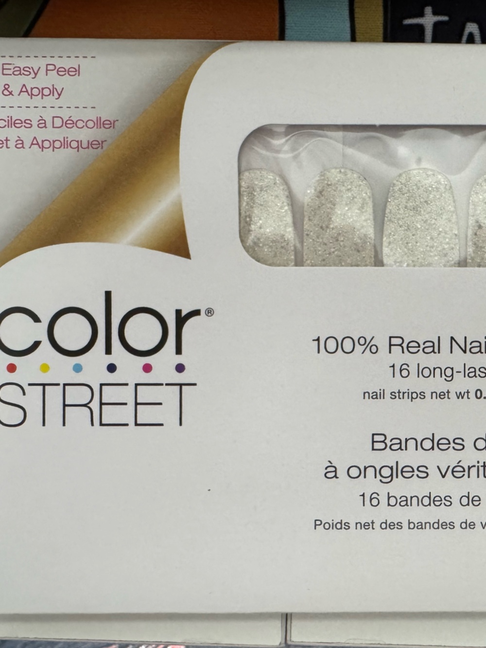 NIP- Color Street Sparkling Silver - “Home Sleet Home”